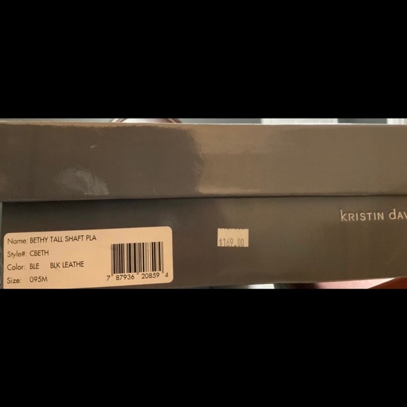 Black Kristin Davis Boots - Picture 9 of 9